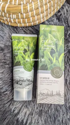 3W Clinic Green Tea Foam Cleansing 100ml